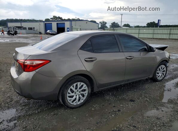5YFBURHE9KP874857 2019 TOYOTA COROLLA Серый Задняя правая четверть