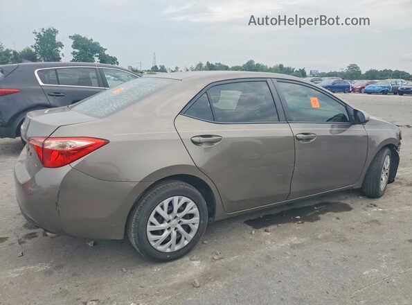 5YFBURHE9KP876446 2019 TOYOTA COROLLA Gray Rear right