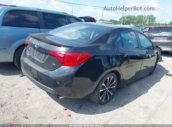 5YFBURHE9KP898978 2019 TOYOTA COROLLA Черный Задняя правая четверть