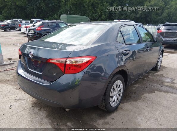 5YFBURHE9KP914015 2019 TOYOTA COROLLA Синий Задняя правая четверть