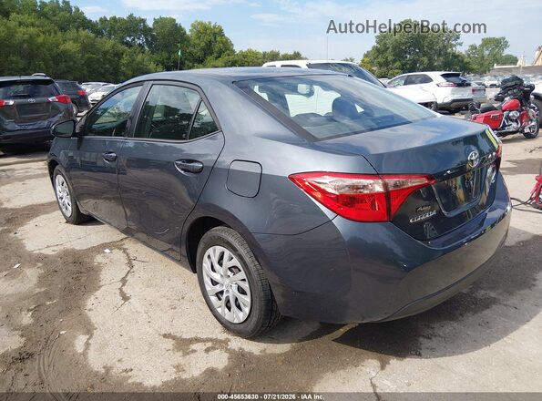 5YFBURHE9KP914015 2019 TOYOTA COROLLA Синий Задняя левая четверть