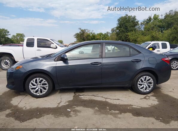 5YFBURHE9KP914015 2019 TOYOTA COROLLA Синий Панорамный вид салона 360°