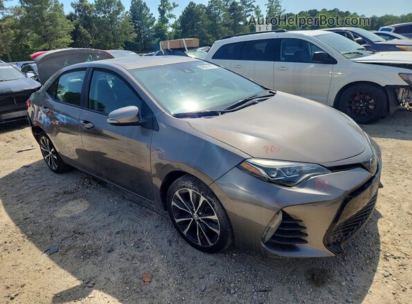 5YFBURHE9KP936225 2019 TOYOTA COROLLA Gray Front right