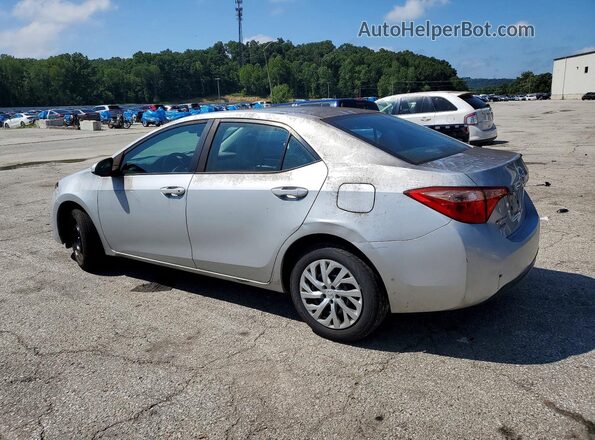 5YFBURHE9KP938654 2019 TOYOTA COROLLA Серебряный Задняя левая четверть