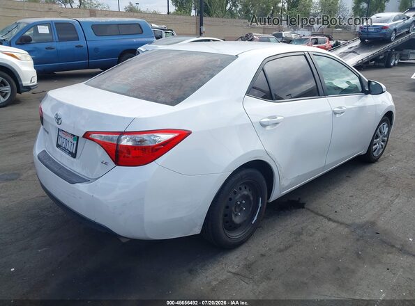 5YFBURHEXGP382278 2016 TOYOTA COROLLA White Rear right