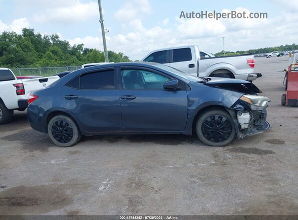 5YFBURHEXGP382720 2016 TOYOTA COROLLA Blue Սալոնի 360 աստիճան տեսք