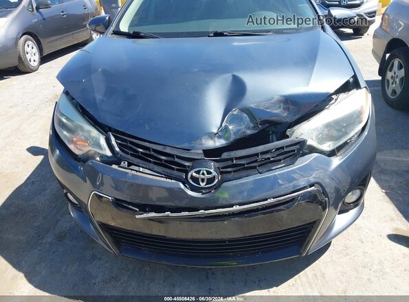 5YFBURHEXGP419409 2016 TOYOTA COROLLA Blue წინა ხედი