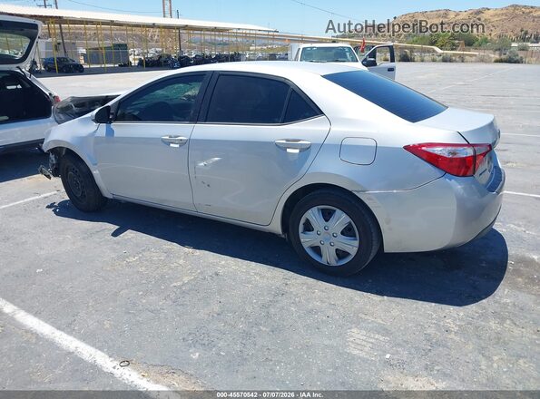 5YFBURHEXGP436968 2016 TOYOTA COROLLA Silver 