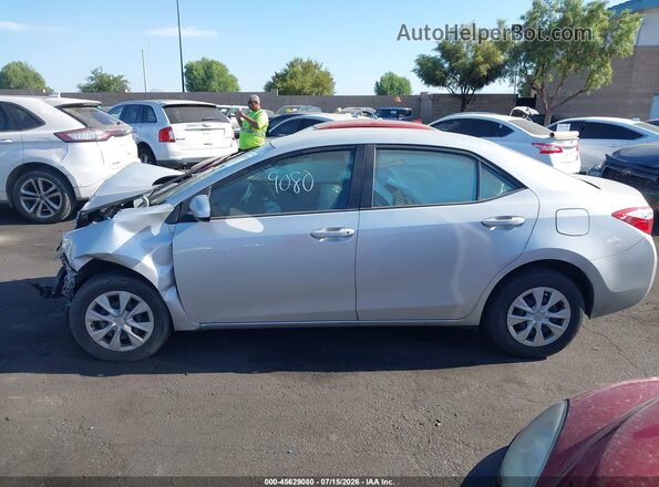 5YFBURHEXGP460705 2016 TOYOTA COROLLA Silver 