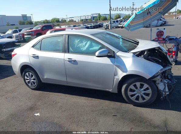 5YFBURHEXGP460705 2016 TOYOTA COROLLA Silver Սալոնի 360 աստիճան տեսք