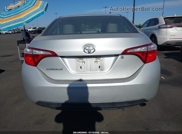 5YFBURHEXGP460705 2016 TOYOTA COROLLA Silver 