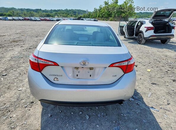 5YFBURHEXGP475219 2016 TOYOTA COROLLA Серебряный Вид сзади