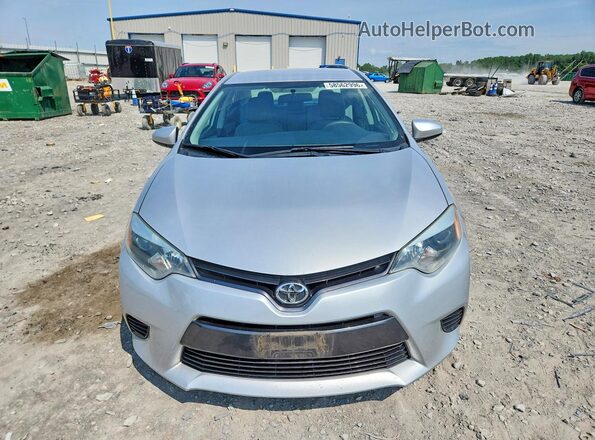 5YFBURHEXGP475219 2016 TOYOTA COROLLA Серебряный Вид спереди