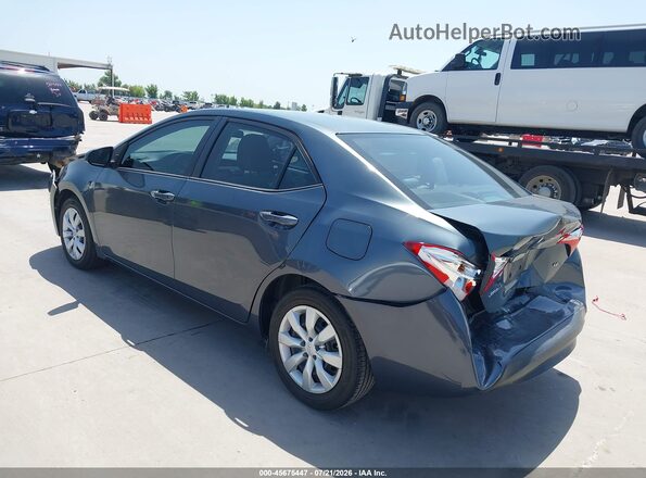 5YFBURHEXGP482705 2016 TOYOTA COROLLA Blue Tył lewy