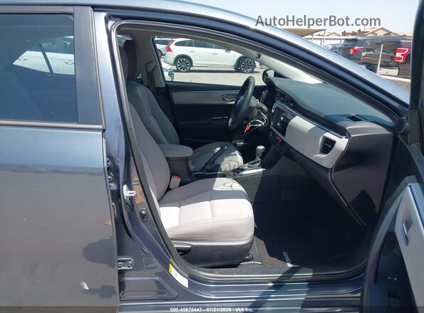 5YFBURHEXGP482705 2016 TOYOTA COROLLA Blue Widok wnętrza z przodu
