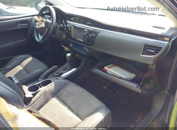5YFBURHEXGP490478 2016 TOYOTA COROLLA Black Vista interior delantera