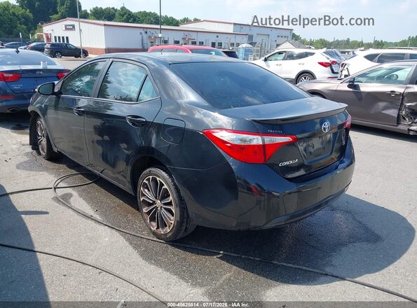 5YFBURHEXGP490478 2016 TOYOTA COROLLA Black Trasero izquierdo