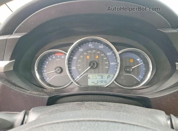 5YFBURHEXGP503441 2016 TOYOTA COROLLA Red ხელსაწყოთა პანელის ხედი