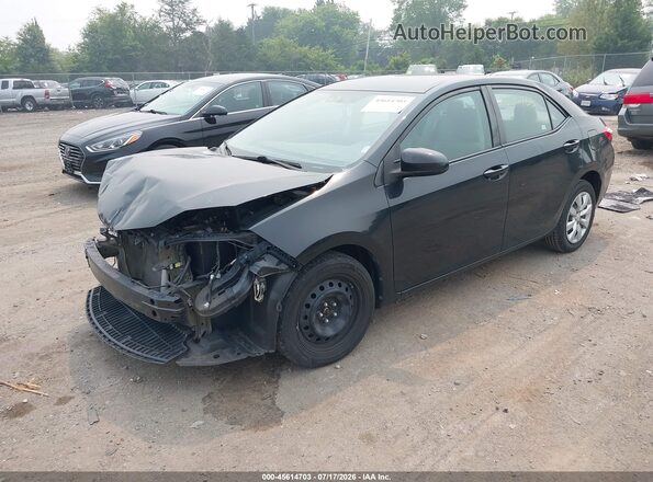 5YFBURHEXGP522085 2016 TOYOTA COROLLA Black Передня ліва чверть