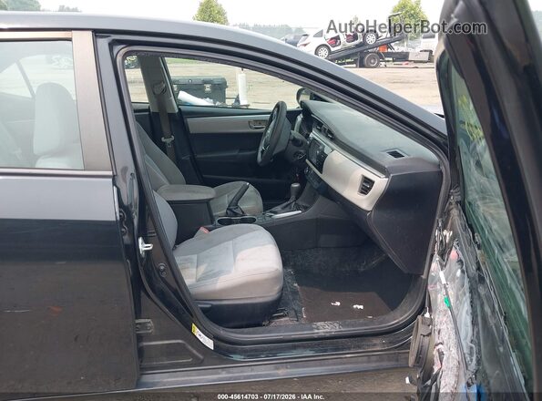 5YFBURHEXGP522085 2016 TOYOTA COROLLA Black Вид салону спереду
