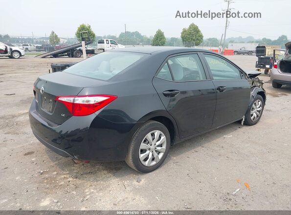 5YFBURHEXGP522085 2016 TOYOTA COROLLA Black Задня права чверть