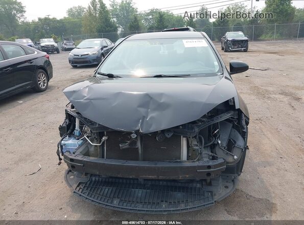 5YFBURHEXGP522085 2016 TOYOTA COROLLA Black Вид задньої частини салону
