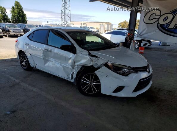 5YFBURHEXGP533863 2016 TOYOTA COROLLA White Delantero derecho