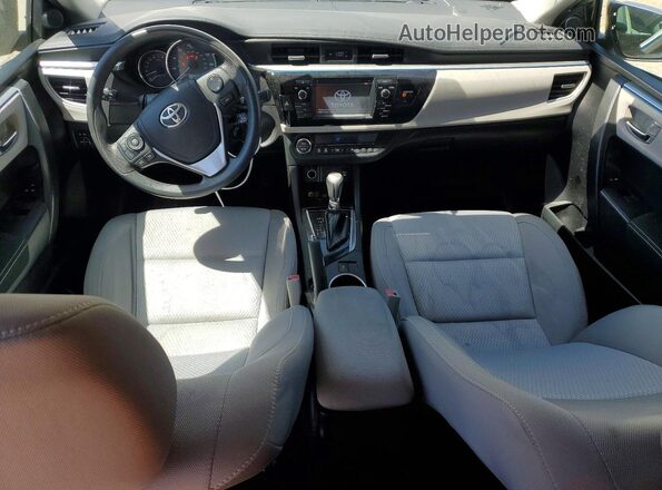 5YFBURHEXGP533863 2016 TOYOTA COROLLA White Vista del salpicadero