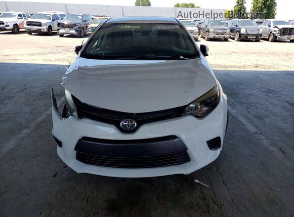 5YFBURHEXGP533863 2016 TOYOTA COROLLA White Vista frontal