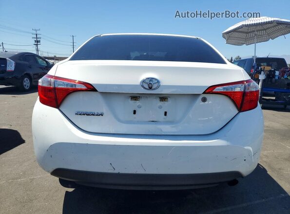 5YFBURHEXGP533880 2016 TOYOTA COROLLA White Widok z tyłu