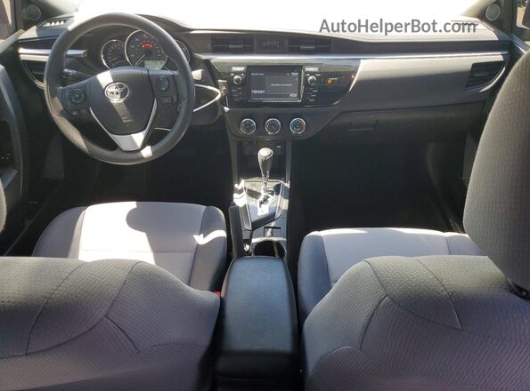 5YFBURHEXGP533880 2016 TOYOTA COROLLA White Widok deski rozdzielczej