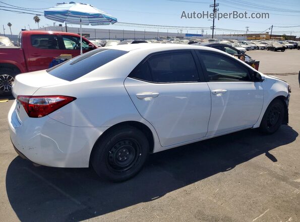 5YFBURHEXGP533880 2016 TOYOTA COROLLA White Tył prawy