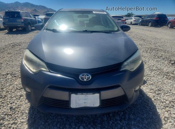 5YFBURHEXGP543891 2016 TOYOTA COROLLA Blue Widok z przodu