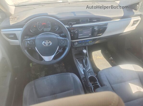 5YFBURHEXGP543891 2016 TOYOTA COROLLA Blue Widok deski rozdzielczej