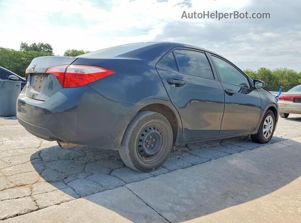 5YFBURHEXGP546533 2016 TOYOTA COROLLA Черный Задняя правая четверть