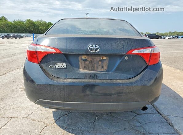 5YFBURHEXGP546533 2016 TOYOTA COROLLA Черный Вид сзади