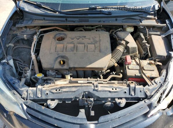5YFBURHEXGP546533 2016 TOYOTA COROLLA Черный Вид задней части салона