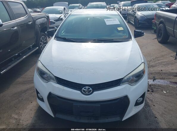 5YFBURHEXGP547679 2016 TOYOTA COROLLA White Սարքավորումների վահանակի տեսք