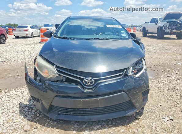 5YFBURHEXGP558553 2016 TOYOTA COROLLA Черный Вид спереди