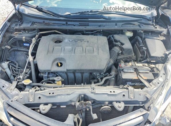 5YFBURHEXGP558553 2016 TOYOTA COROLLA Черный Вид задней части салона