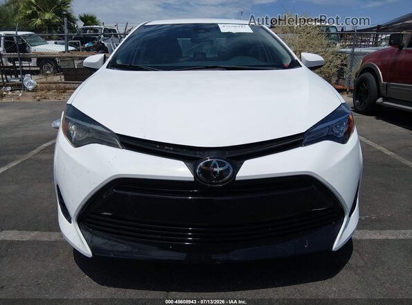 5YFBURHEXHP615478 2017 TOYOTA COROLLA White Widok zestawu wskaźników