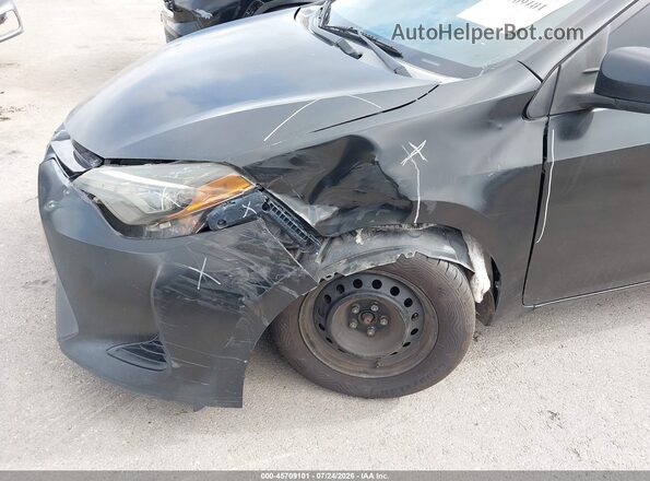 5YFBURHEXHP664700 2017 TOYOTA COROLLA Black Вид спереду