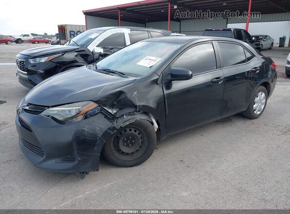 5YFBURHEXHP664700 2017 TOYOTA COROLLA Black Передня ліва чверть