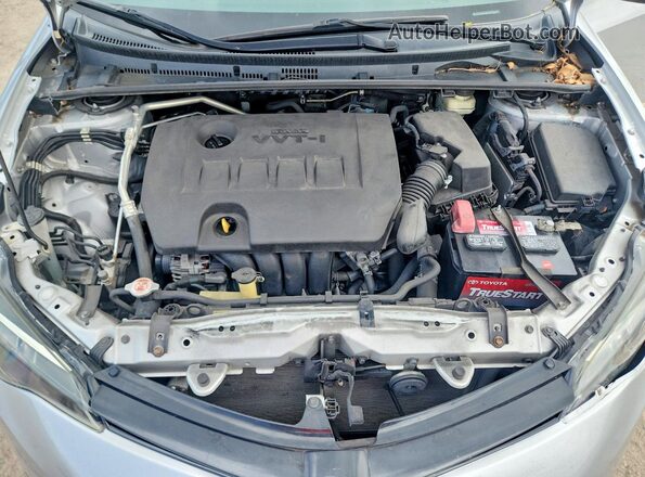 5YFBURHEXHP707593 2017 TOYOTA COROLLA Silver Սալոնի հետևի տեսք