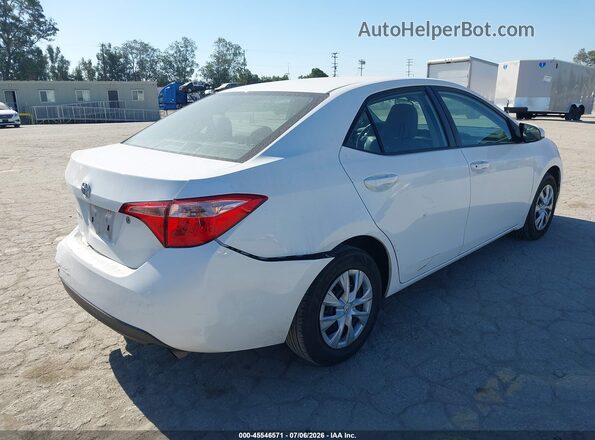 5YFBURHEXHP732431 2017 TOYOTA COROLLA Белый Задняя правая четверть