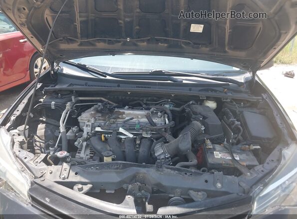 5YFBURHEXJP739224 2018 TOYOTA COROLLA Black უკანა ხედი