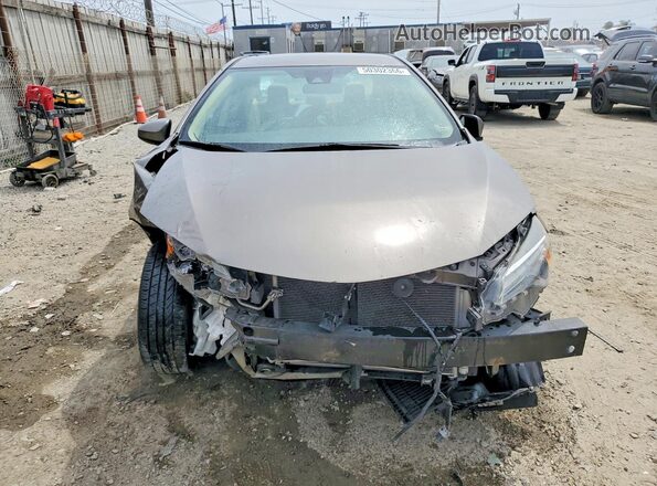 5YFBURHEXJP842434 2018 TOYOTA COROLLA Brown წინა ხედი