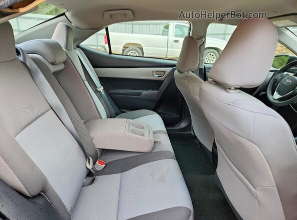 5YFBURHEXKP867142 2019 TOYOTA COROLLA Черный Вид задних сидений