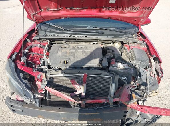 5YFBURHEXKP871238 2019 TOYOTA COROLLA Красный Вид сзади