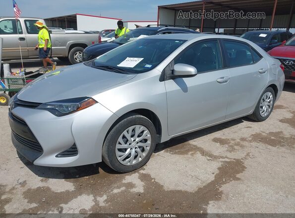 5YFBURHEXKP891747 2019 TOYOTA COROLLA Серебряный Передняя левая четверть